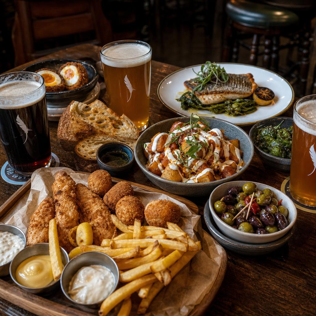 British pub and brewery tap